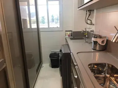A planta de Cód 49 - Apartamento belíssimo com sacada gourmet