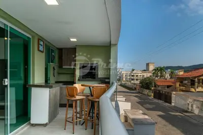 A planta de Apartamento em Bombas 3 Quartos- Residencial Giardino di Itália