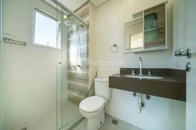 Uma casa de banho em Porto Fino 204 - Aconchegante apartamento com 03 quartos com ótima localização