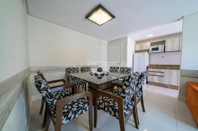 A cozinha ou kitchenette de Porto Fino 204 - Aconchegante apartamento com 03 quartos com ótima localização
