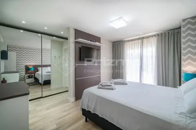 A planta de Mario Guilherme - 402 - Excelente Cobertura Duplex - Centro- Bombinhas - À poucos metros da praia