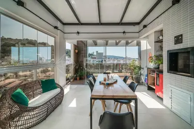 A planta de Mario Guilherme - 402 - Excelente Cobertura Duplex - Centro- Bombinhas - À poucos metros da praia