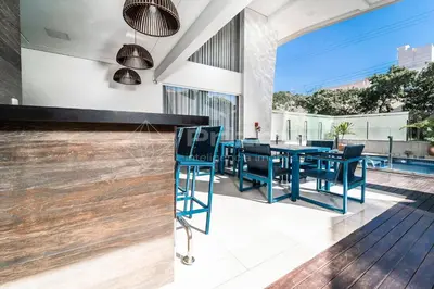 A planta de Mario Guilherme - 402 - Excelente Cobertura Duplex - Centro- Bombinhas - À poucos metros da praia
