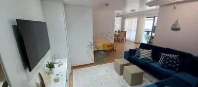 Uma área de estar em Apartamento Alto Padrão com 5 Quartos Próximo a praia e ao shopping Russi Russi