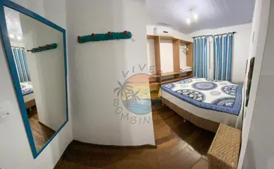 A planta de Linda Casa com 03 Dormitórios - 30 Metros até até a Praia