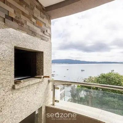 Apto Vista Mar c/ Churrasq. em Bombinhas - LGA0201