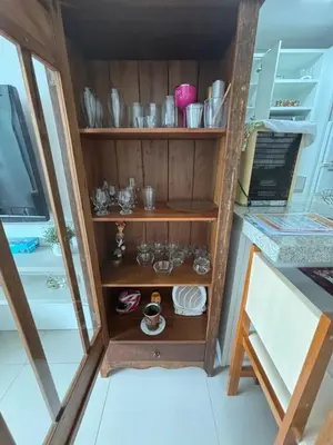 A planta de Apartamento vista mar, 2 quartos, garagem - COMPLETO