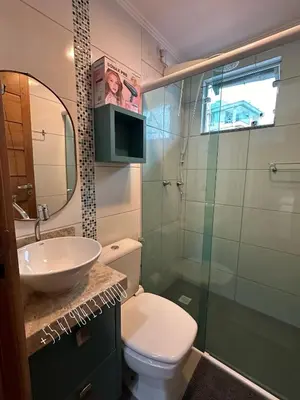 Uma casa de banho em Mariscal 2 quartos 3 banheiros -SOBRADO AMENDOEIRA