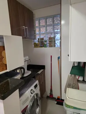 A cozinha ou kitchenette de Apartamento - Praia de Palmas