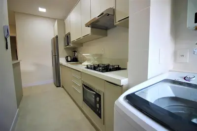 A cozinha ou kitchenette de Condominio Waldgarten