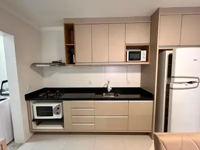 A cozinha ou kitchenette de 572 - Apartamento 2 dormitórios na praia de Bombas