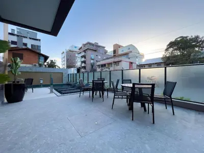 Uma varanda ou terraço em 115F - 3 quartos a 100m da Praia de Bombas