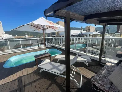 A planta de Cód 43 - Cobertura com piscina e área gourmet