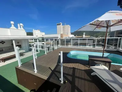 A planta de Cód 43 - Cobertura com piscina e área gourmet