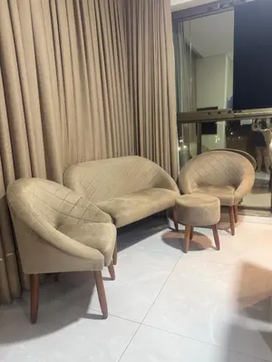 Uma área de estar em Apartamento completo novo, praia de Bombas com piscina aquecida