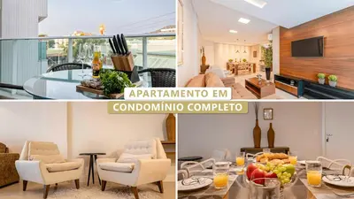 A planta de Condomínio com Piscina e Spa - Boulevard Bombinhas