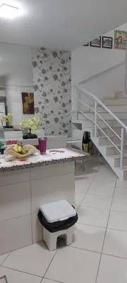 A planta de Lindo sobrado em Itapema