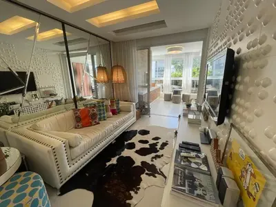 A planta de Cód 52 - Apartamento de 2 suítes com piscina