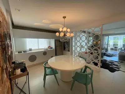 A planta de Cód 52 - Apartamento de 2 suítes com piscina