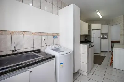 A cozinha ou kitchenette de MDV93 - Quadra Mar, 3 Dorm, Garagem