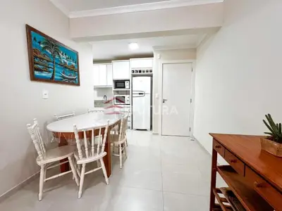 A cozinha ou kitchenette de Apartamento para aluguel de temporada Bombas,SC