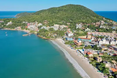 A planta de Pousada Águas de Bombinhas