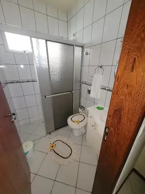 Uma casa de banho em Casa Master com Piscina em Gov Celso Ramos