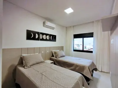 Uma cama ou camas num quarto em SIR-205 Hermoso Dpto en Canto Grande