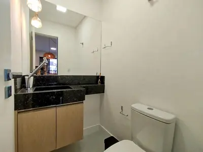 Uma casa de banho em SIR-205 Hermoso Dpto en Canto Grande
