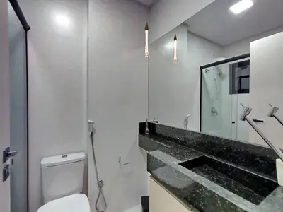 Uma casa de banho em SIR-205 Hermoso Dpto en Canto Grande