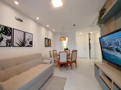 Uma televisão e/ou sistema de entretenimento em SIR-205 Hermoso Dpto en Canto Grande