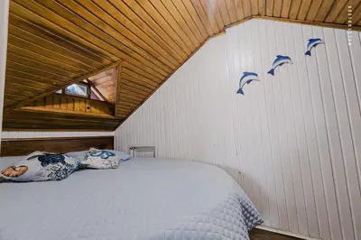Uma cama ou camas num quarto em Quattro Isole Residencial