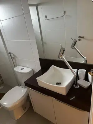 A planta de Cobertura 402- 2 Dormitórios Praia de Bombas