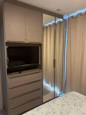 A planta de Cobertura 402- 2 Dormitórios Praia de Bombas