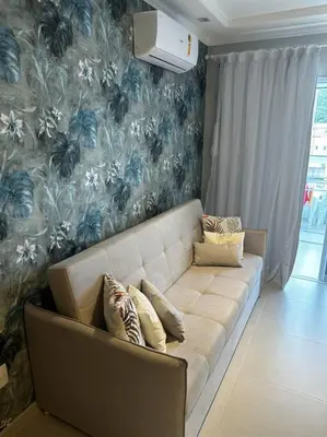 A planta de Cobertura 402- 2 Dormitórios Praia de Bombas
