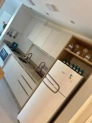 A planta de Cobertura 402- 2 Dormitórios Praia de Bombas