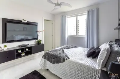 A planta de Apartamento em Itapema