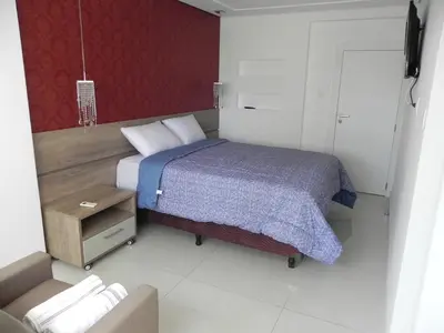 A planta de Apartamento aconchegante Barra Sul - Balneário Camboriú