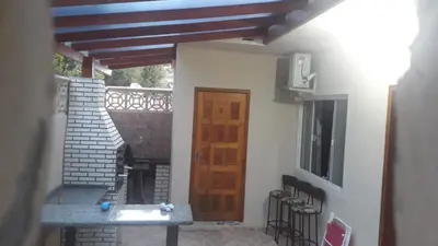 A planta de Casa de Praia Bombinhas
