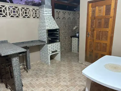 A cozinha ou kitchenette de Casa de Praia Bombinhas