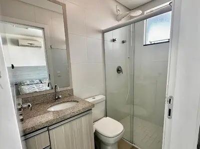 A planta de 534 - Lindo Apartamento 2 dormitórios na praia de Bombas