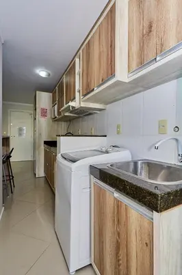 A planta de 026 - Apartamento em BOMBINHAS CENTRO 100 M DA AVENIDA PRINCIPAL