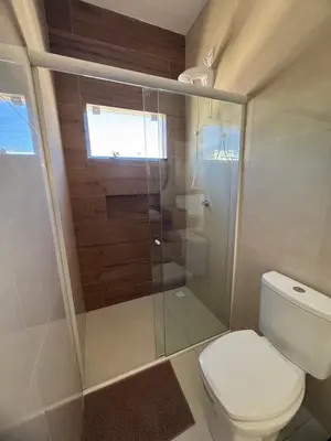 Uma casa de banho em Novíssimo e confortável apartamento em Palmas