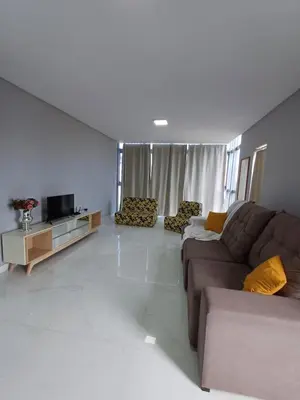 A planta de Cobertura duplex com jacuzzi