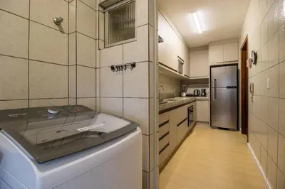 A cozinha ou kitchenette de PGB74 - 2Dorm, Climatizado, Churrasq , Av Brasil
