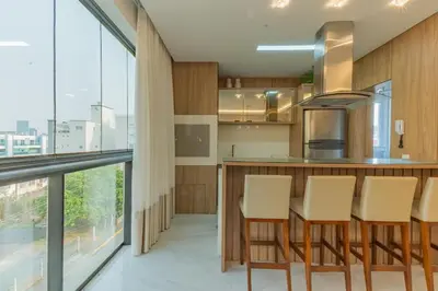 A cozinha ou kitchenette de Sunset Residence