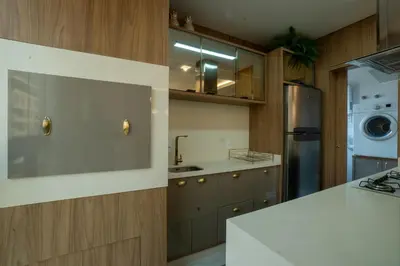 A cozinha ou kitchenette de Sunset Residence