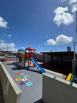 A área de jogos para crianças em Apartamento Balneário Camboriú