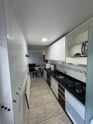 A cozinha ou kitchenette de Apartamento Balneário Camboriú