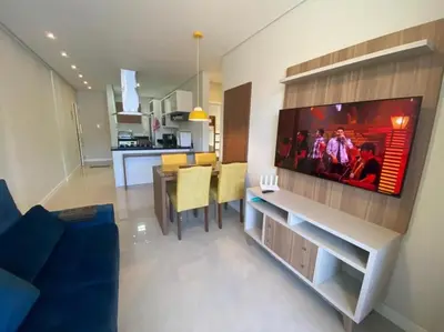 A cozinha ou kitchenette de Cód 66 - Excelente apartamento á 350 do mar